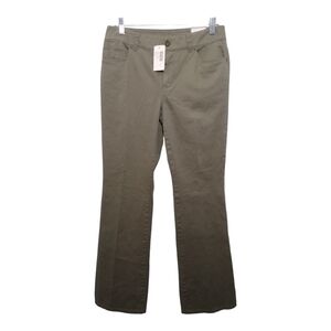 CHICOS Ultimate Fit Barely Flare Divine Twill Flattens Slims Lengthens Sz O US 4